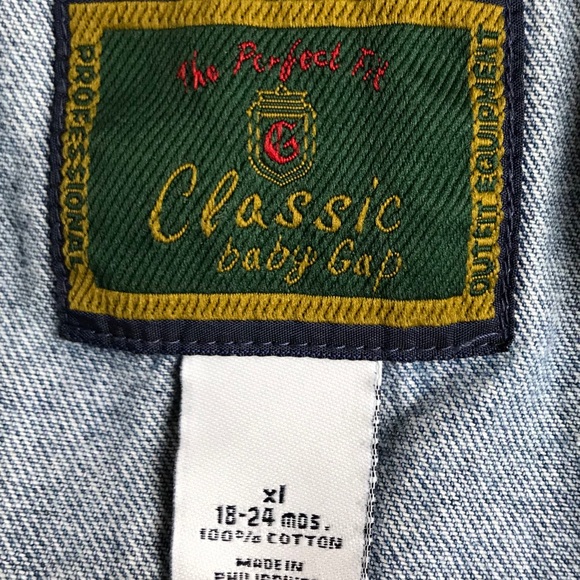 Vintage 90's babyGAP classic jean trucker jacket - Picture 2 of 8